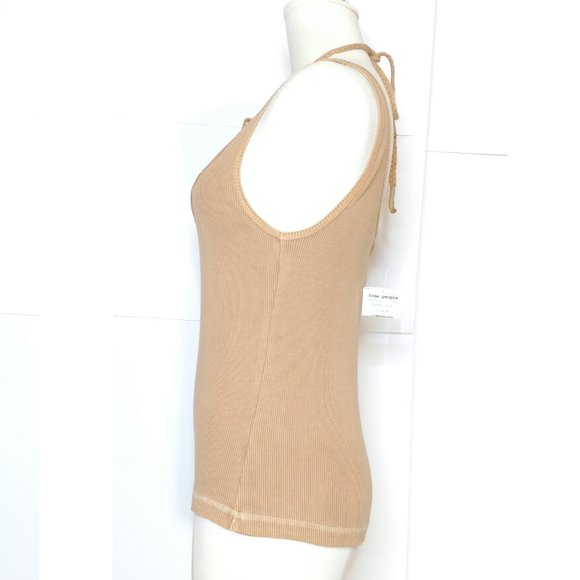 Free People Cream Tank Top - Picture 3 of 9